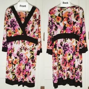 Sz 26/28 Kimono dress by Avenue